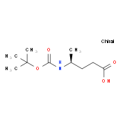 Pentanoic acid, 4-[[(1,1-dimethylethoxy)carbonyl]amino]-, (4S)- (9CI) 207924-92-3